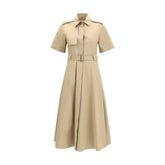 Burberry Beige Cotton Casual Dress - 10
