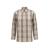 Burberry Beige Cotton Pattern Shirt - 6