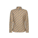 Burberry Beige Cotton Pattern Shirt - S