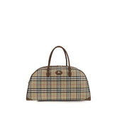 Burberry Beige Cotton Shoulder Bag
