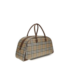 Burberry Beige Cotton Shoulder Bag