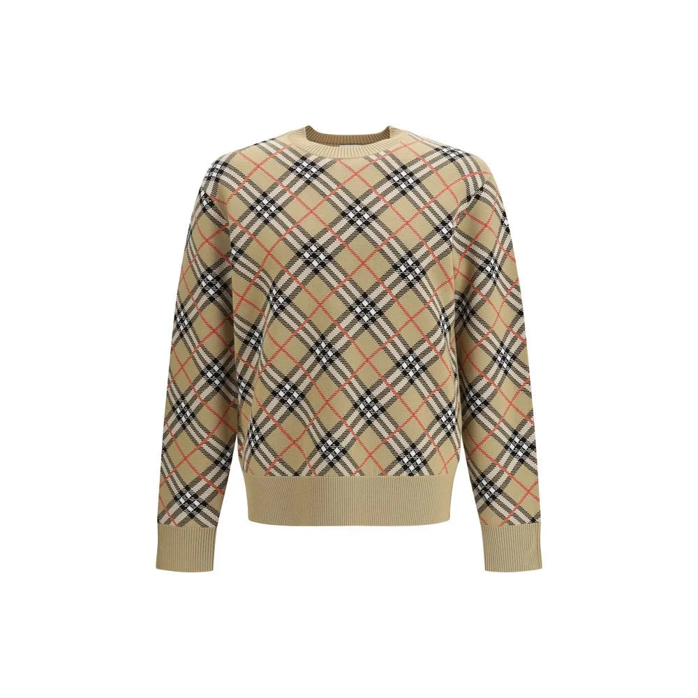 Burberry Beige Cotton Sweatshirt