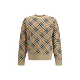Burberry Beige Cotton Sweatshirt