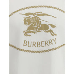 Burberry Beige Cotton T-Shirt