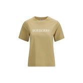Burberry Beige Cotton T-Shirt