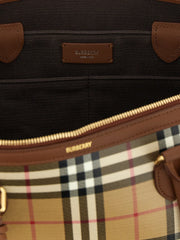 Burberry Beige Cotton Tote Bag