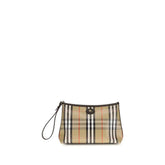 Burberry Beige Cotton Wallet