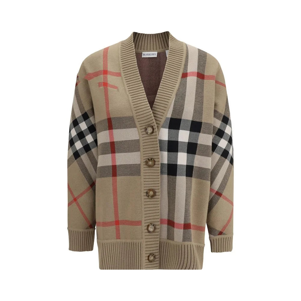 Burberry Beige Polyester Cardigan - Cardigans