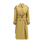 Burberry Beige Polyester Trench Coat