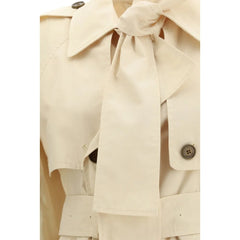 Burberry Beige Polyester Trenchrock - 8