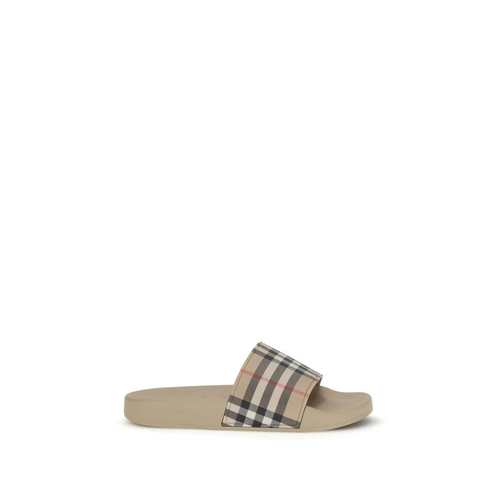 Burberry Beige Rubber Sandals