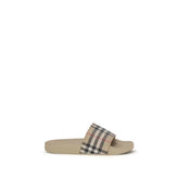 Burberry Beige Rubber Sandals