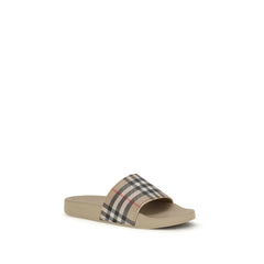 Burberry Beige Rubber Sandals