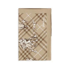 Burberry Beige Silk Scarf