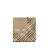 Burberry Beige Silk Scarf - Scarves & Shawls