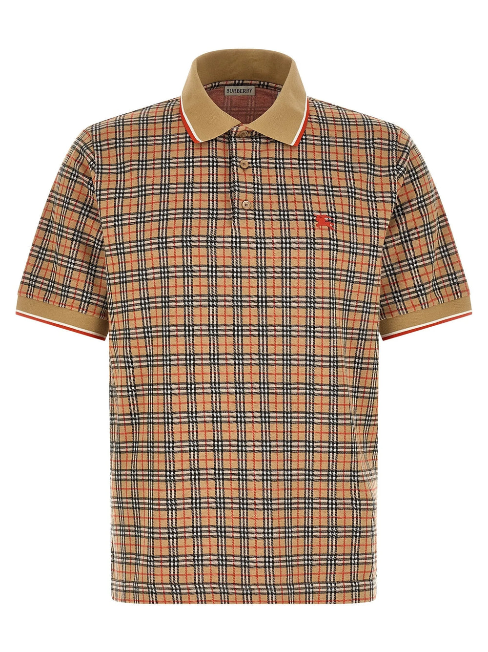 Burberry Beige Viscose Polo Shirt - XL