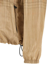 Burberry Beige Viscose Shell Jacket - XL