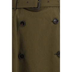 Burberry Bicolor Cotton Midi Skirt - 8