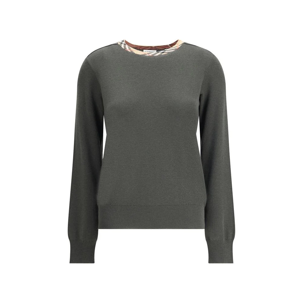 Burberry Bicolor Cotton Sweatshirt