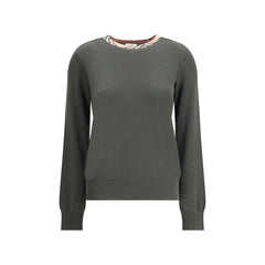 Burberry Bicolor Cotton Sweatshirt