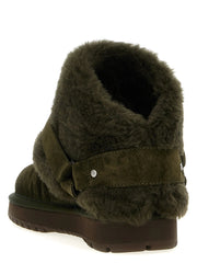 Burberry Bicolor Leather Ankle Boots
