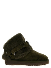 Burberry Bicolor Leather Ankle Boots