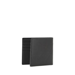 Burberry Black Calf Leather Bos Taurus Wallet