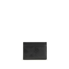 Burberry Black Calf Leather Bos Taurus Wallet