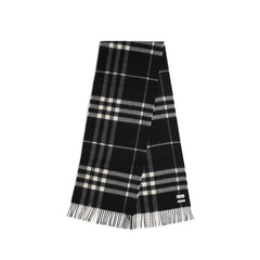 Burberry Black Cashmere Scarf