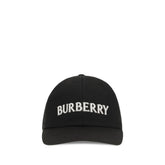 Burberry Black Cotton Cap (Baseball Hat)