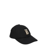Burberry Black Cotton Caps (Baseball Hat)