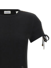 Burberry Black Cotton Short Dress