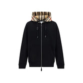 Burberry Black Cotton Sweatshirt - XL