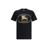Burberry Black Cotton T-Shirt