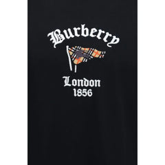 Burberry Black Cotton T-Shirt