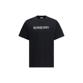 Burberry Black Cotton T-Shirt - L