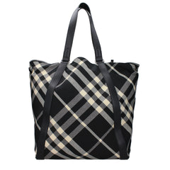 Burberry Black Fabric Shoulder Bags - Shoulder Bags