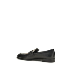 Burberry Black Lamb Ovis Aries Ballet Flats