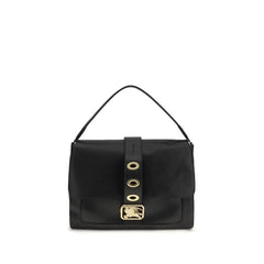 Burberry Black Lamb Ovis Aries Aries Shoulder Bag