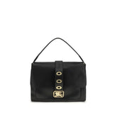 Burberry Black Lamb Ovis Aries Aries Shoulder Bag