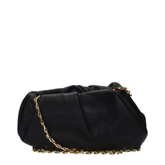 Burberry Black Leather Clutch Bag