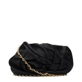 Burberry Black Leather Clutch Bag