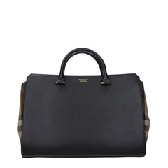 Burberry Black Leather Handbags