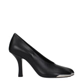 Burberry Black Leather Pumps