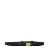Burberry Black Leather Regular Belt - M