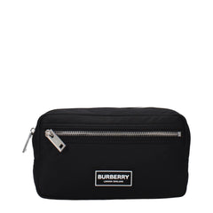 Burberry Black Nylon Clutch Bag