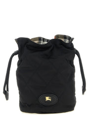 Burberry Black Polyamide Clutch Bag