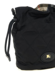 Burberry Black Polyamide Clutch Bag