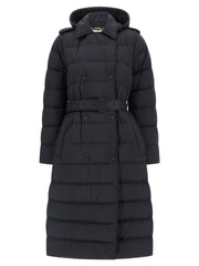 Burberry Black Polyamide Coat - XL