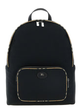 Burberry Black Polyester Backpack